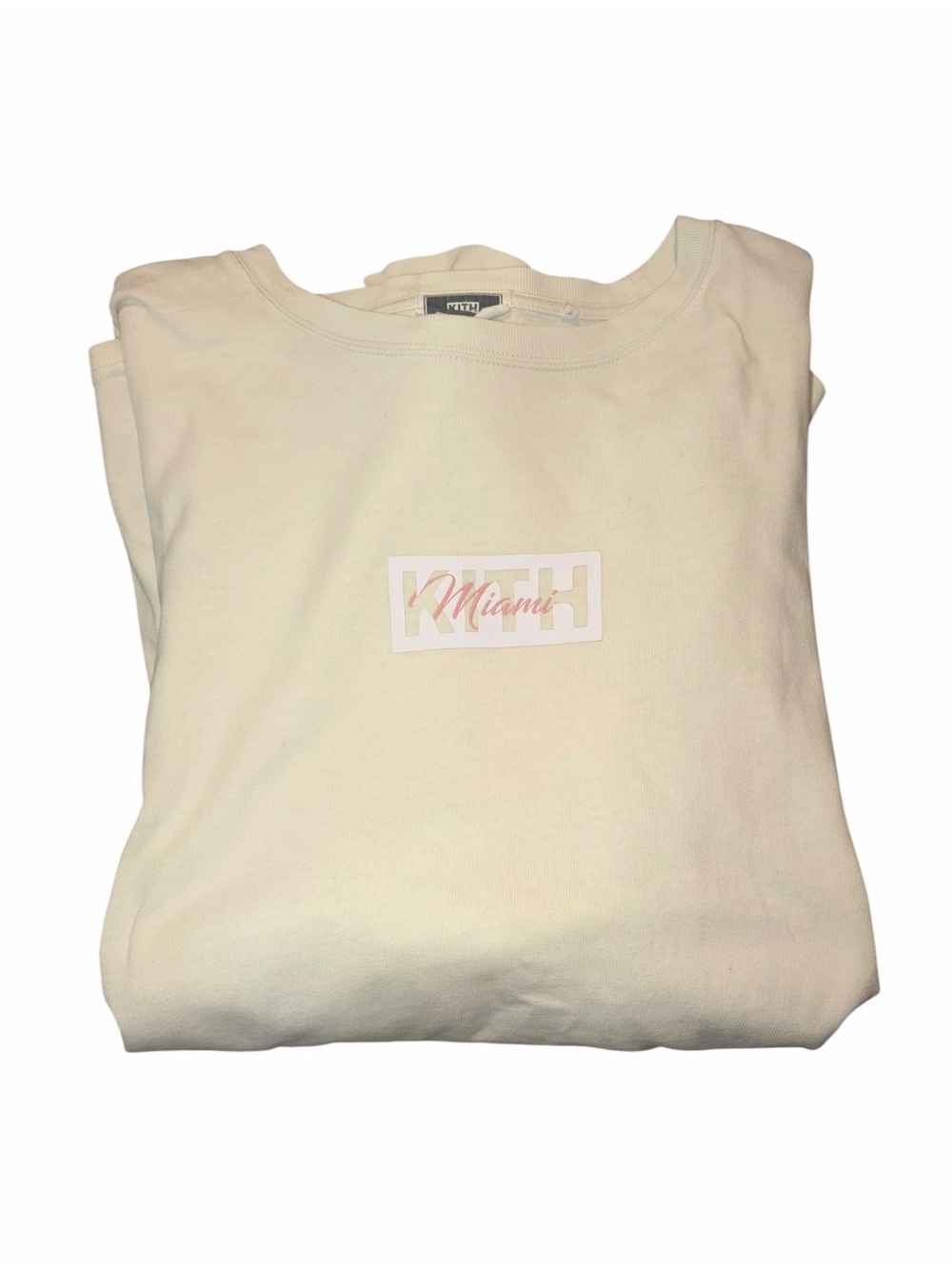 Kith Miami box logo mens L long sleeve shirt